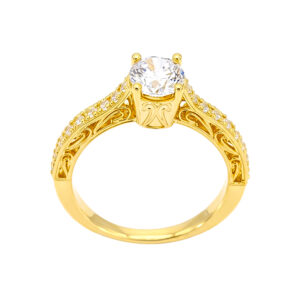 Nhẫn Nữ Vàng Vàng 18K - PDH87