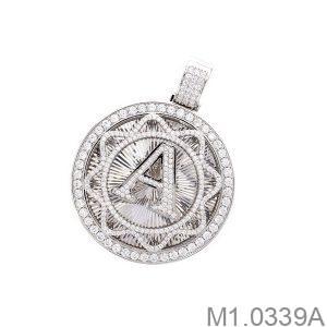 Mặt Dây Chuyền APJ Vàng Trắng 10K - M1.0339A