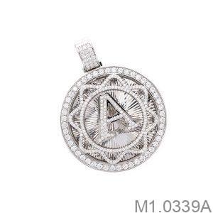 Mặt Dây Chuyền APJ Vàng Trắng 10K - M1.0339A