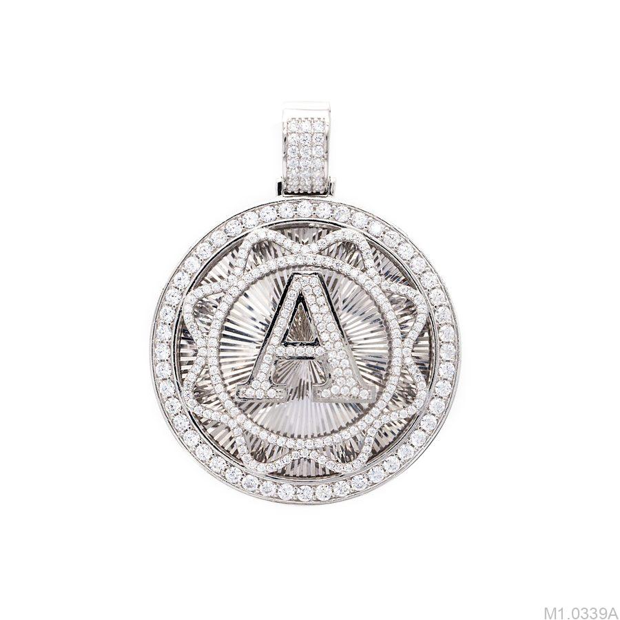 Mặt Dây Chuyền APJ Vàng Trắng 10K - M1.0339A