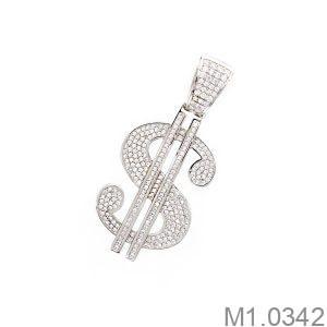 Mặt Dây Chuyền APJ Vàng Trắng 14K - M1.0342