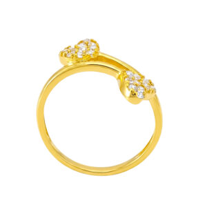 Nhẫn Nữ Trái Tim Vàng 18K - N1.0040