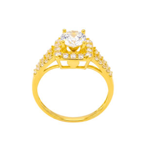Nhẫn Cầu Hôn Vàng Vàng 18K - N1.0052.1