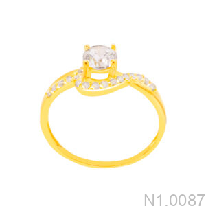 Nhẫn Cầu Hôn Vàng 18K(750) - N1.0087