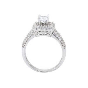 Nhẫn Nữ Vàng Trắng 18K - N1.0539