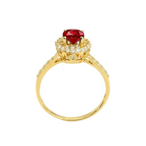 Nhẫn Nữ Vàng 18K Đính Đá CZ - N2303-4
