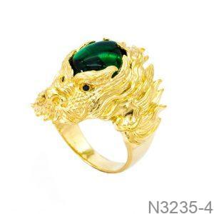 Nhẫn Nam Rồng Vàng Vàng 18K(750) - N3235-4