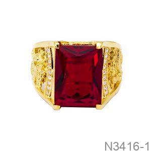 Nhẫn Nam Rồng Vàng Vàng 18K - N3416-1