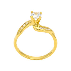 Nhẫn Nữ Vàng Vàng 18K - NLF44