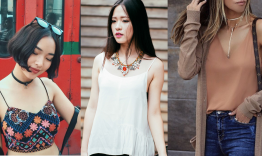 Mix dây chuyền hợp với từng loại cổ áo