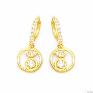 Bông Tai Vàng Vàng 18K - B1.0028