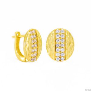 Bông Tai Vàng Vàng 18K(750) - B368