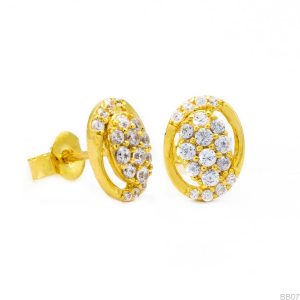 Bông Tai Vàng Vàng 18K(750) - BB07
