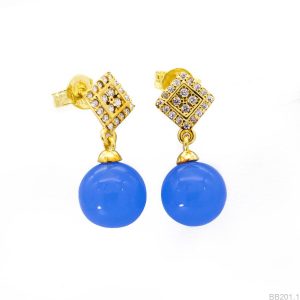 Bông Tai Vàng Vàng 18K(750) - BB201.1