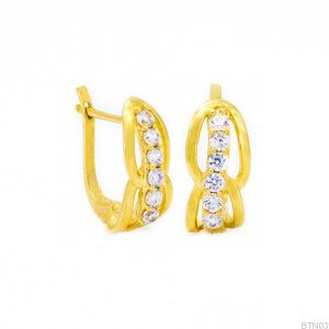 Bông Tai Vàng Vàng 18K(750) - BTN03