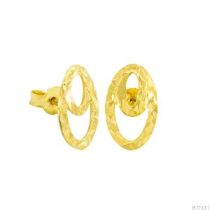 Bông Tai Vàng Vàng 18K(750) - BTN31