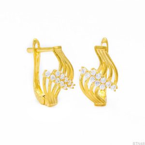 Bông Tai Vàng Vàng 18K(750) - BTN48