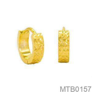 Bông Tai Vàng Vàng 18K(750) - MTB0157
