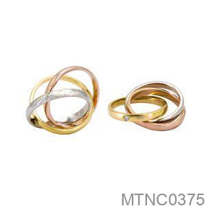 Nhẫn Cưới Vàng Vàng 18K - MTNC0375