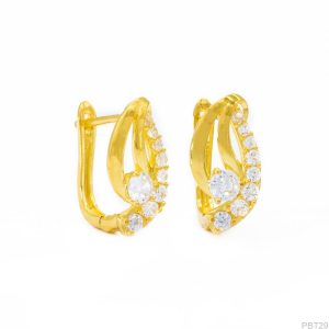 Bông Tai Vàng Vàng 18K - PBT29