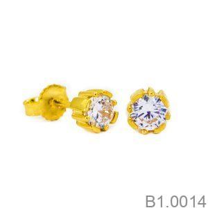 Bông Tai Vàng Vàng 18K(750) - B1.0014