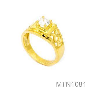 Nhẫn Nam Vàng Vàng 18K(750) - MTN1081