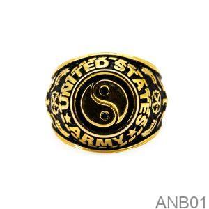 Nhẫn Mỹ Vàng Vàng 18K - ANB01