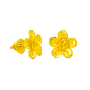Bông Tai Cưới Vàng 24K - HBT12.1