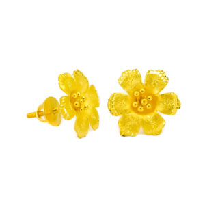 Bông Tai Cưới Vàng 24K - HBT14