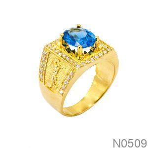 Nhẫn Nam Ngựa Vàng Vàng 18K(750) - N0509