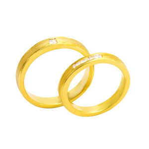 Nhẫn Cưới Vàng Vàng 18K(750) - ANC01-1