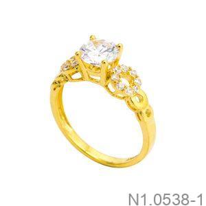 Nhẫn Nữ Vàng Vàng 18K(750) - N1.0538-1