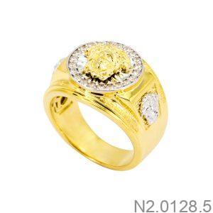 Nhẫn Nam Versace Hai Màu Vàng 18K - N2.0128.5