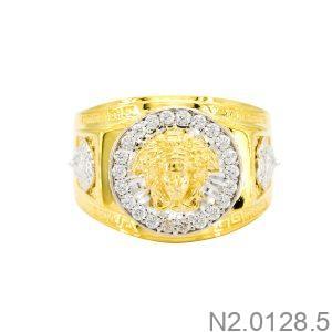 Nhẫn Nam Versace Hai Màu Vàng 18K - N2.0128.5
