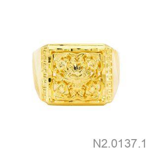 Nhẫn Nam Rồng Vàng Vàng 18K(750) - N2.0137.1