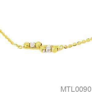 Lắc Chân Vàng Vàng 14K - MTL0090