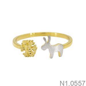 Nhẫn Nữ Vàng Vàng 18K - N1.0557