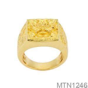 Nhẫn Nam Rồng Vàng Vàng 18K(750) - MTN1246