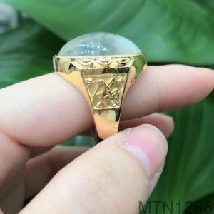 Nhẫn Nam Chữ Phúc Vàng Vàng 18K - MTN1266