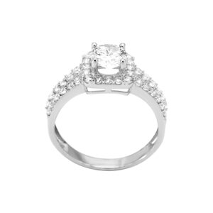 Nhẫn Cầu Hôn Vàng Trắng 610 - N1.0272-1