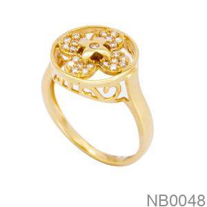 Nhẫn Nữ Vàng Vàng 18K(750) - NB0048