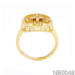 Nhẫn Nữ Vàng Vàng 18K(750) - NB0048