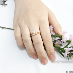 Nhẫn Cầu Hôn Vàng 18K - N1.0272