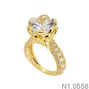 Nhẫn Nữ Vàng Vàng 18K - N1.0558