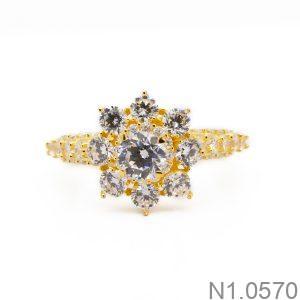 Nhẫn Nữ Vàng Vàng 18K(750) - N1.0570