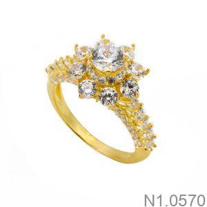 Nhẫn Nữ Vàng Vàng 18K(750) - N1.0570