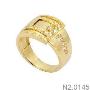 Nhẫn Nam Vàng Vàng 18K – N2.0145