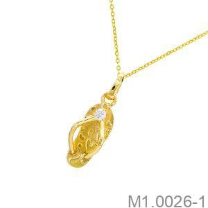 Mặt Dây Nữ Vàng Vàng 610 - M1.0026-1