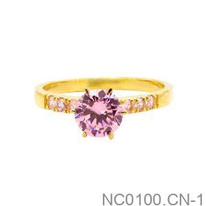 Nhẫn Nữ Vàng Vàng 18K(750) - NC0100.CN-1