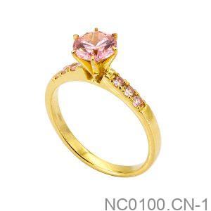 Nhẫn Nữ Vàng Vàng 18K(750) - NC0100.CN-1